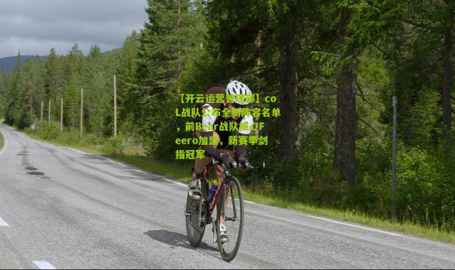 【开云运营管理部】coL战队公布全新阵容名单，前Bear战队核心Feero加盟，新赛季剑指冠军